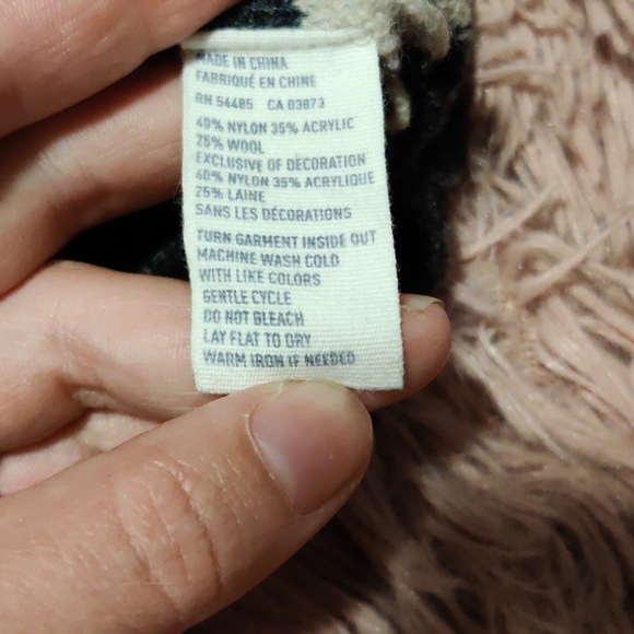 Gray & Biscuit Striped Crew Neck - Picture 5 of 5